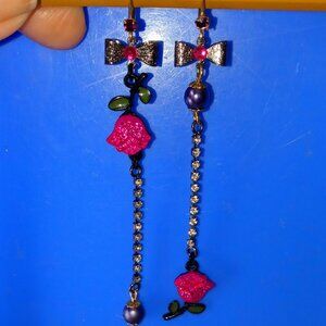 betsey johnson earrings